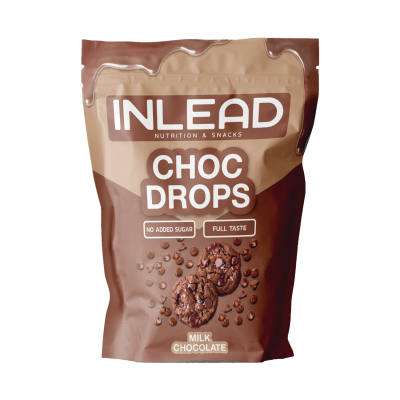 Inlead Choc Drops 150 g Milk Chocolate