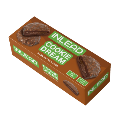 Inlead Cookie Dream 128 g Hazelnut Milk Choc