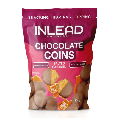Inlead Chocolate Coins 150 g-Salted Caramel
