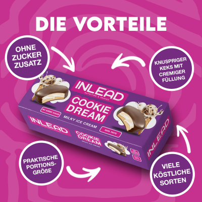 Inlead Cookie Dream 128 g Nut Nougat Cream