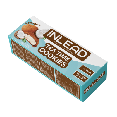 Inlead Tea Time Cookies 150 g Coconut