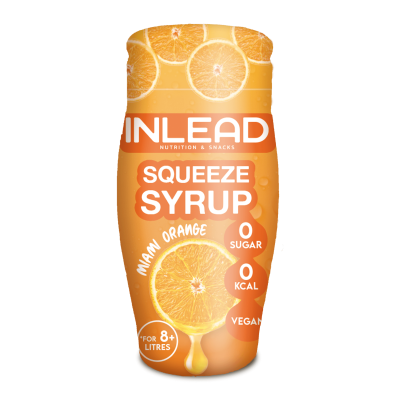 Inlead Squeeze Syrup 65ml Miami Orange