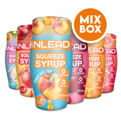 Inlead Squeeze Syrup Mix-Box, 65ml - [Karton]