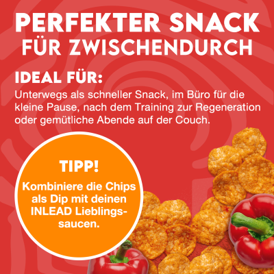 Inlead Protein Chips 50 g Paprika